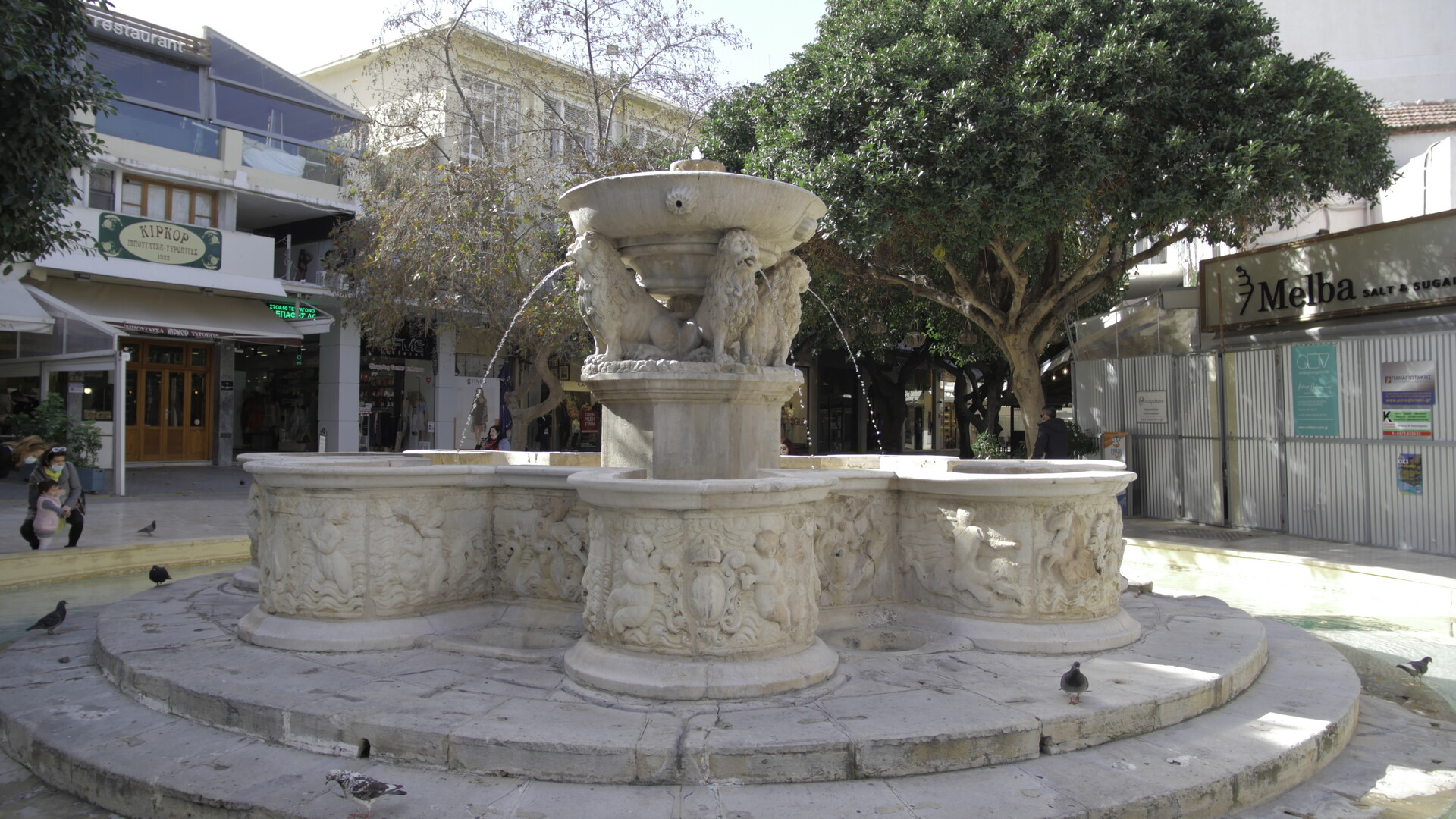 Morosini Fountain reference photo